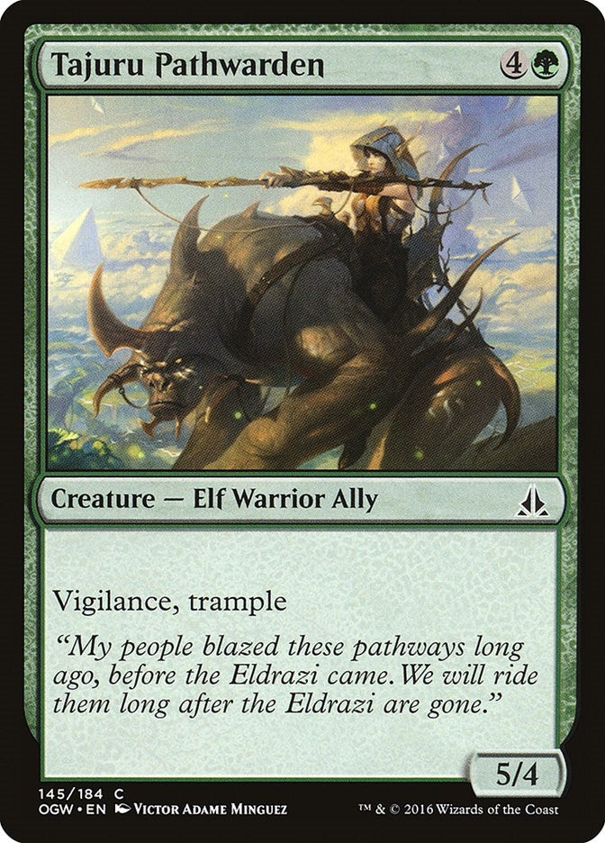 Image for Tajuru Pathwarden (145) (OGW) - Magic: The Gathering