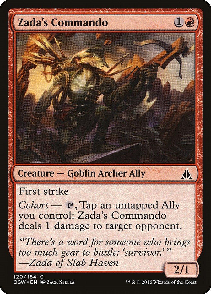 Image for Zada's Commando (120) (OGW) - Magic: The Gathering