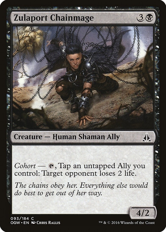 Image for Zulaport Chainmage (93) (OGW) - Magic: The Gathering