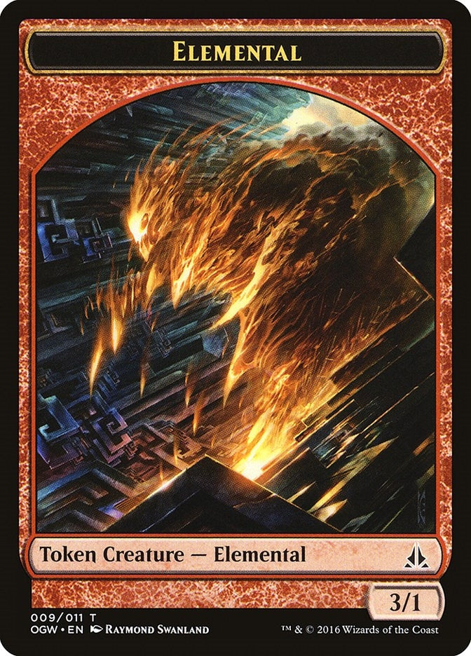 Image for Elemental Token (009) (9) (OGW) - Magic: The Gathering