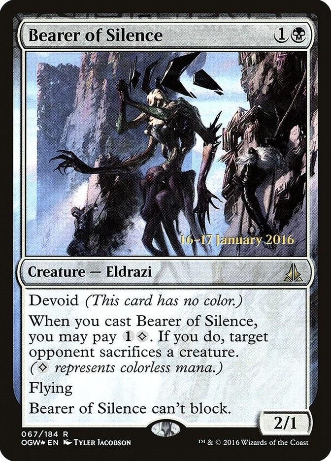 Bearer of Silence (67) (PRE)