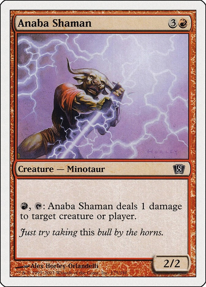 Image for Anaba Shaman (175) (8ED) - Magic: The Gathering