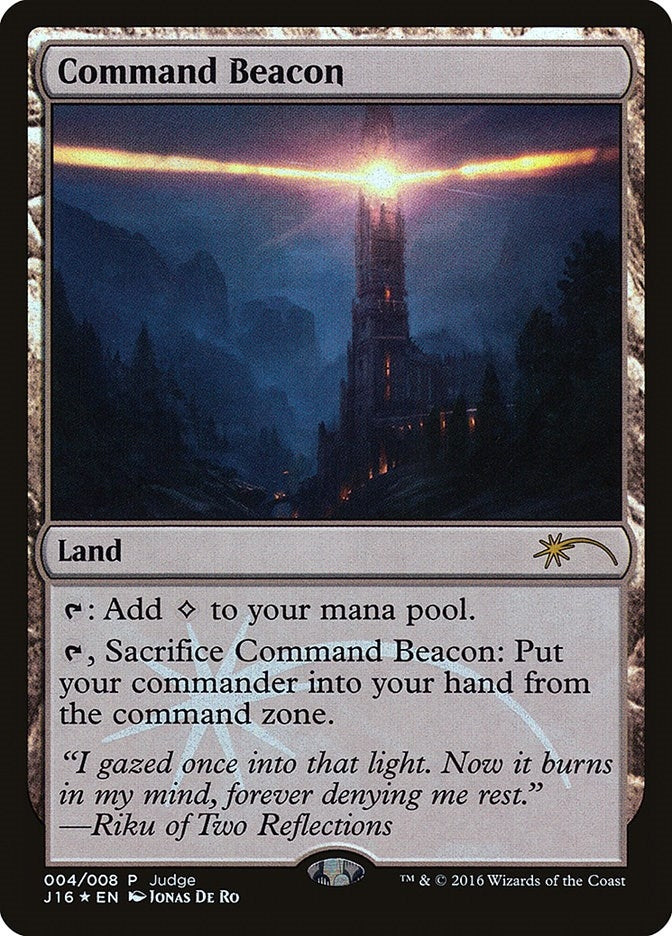 Image for Command Beacon (4) (JDG) - Magic: The Gathering