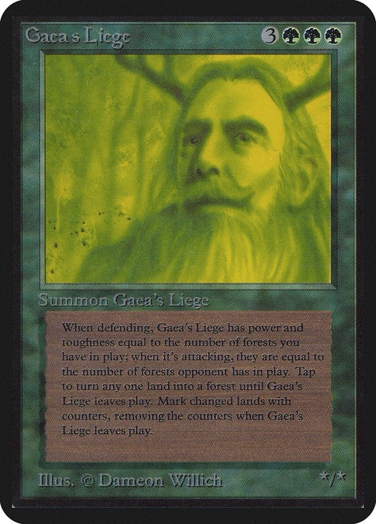 Image for Gaea's Liege (LEA) - Magic: The Gathering