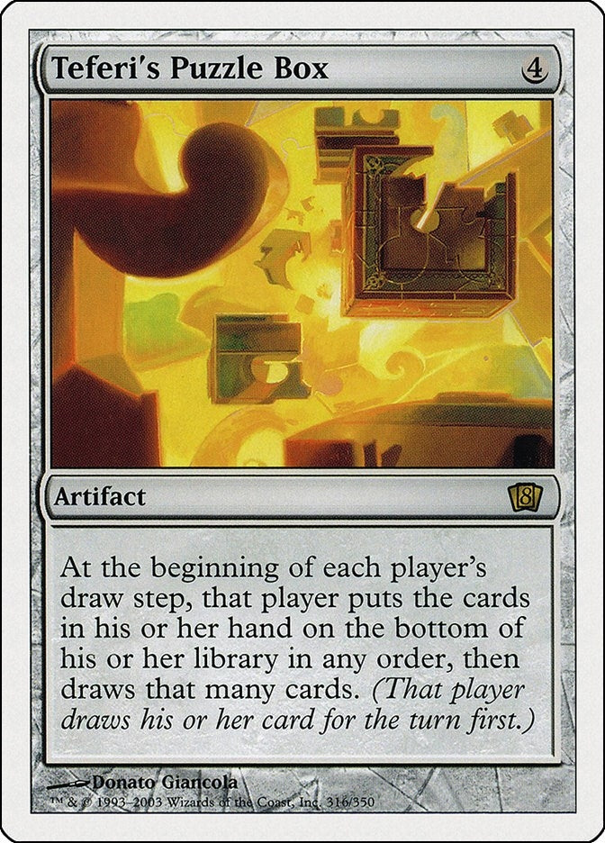 Image for Teferi's Puzzle Box (316) (8ED) - Magic: The Gathering