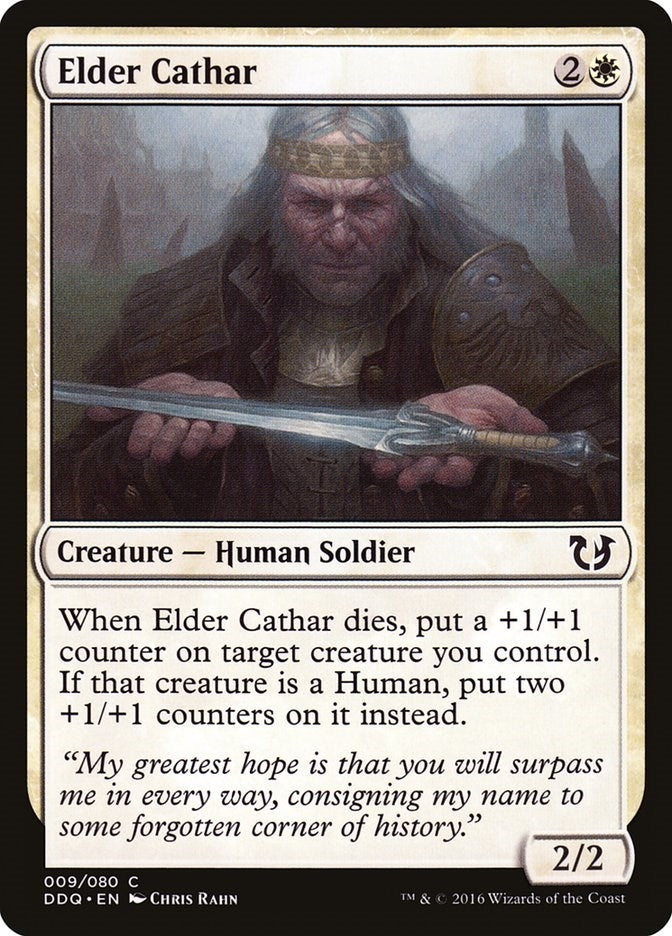 Image for Elder Cathar (9) (DDQ) - Magic: The Gathering
