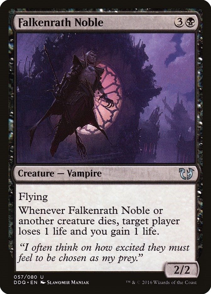 Image for Falkenrath Noble (57) (DDQ) - Magic: The Gathering
