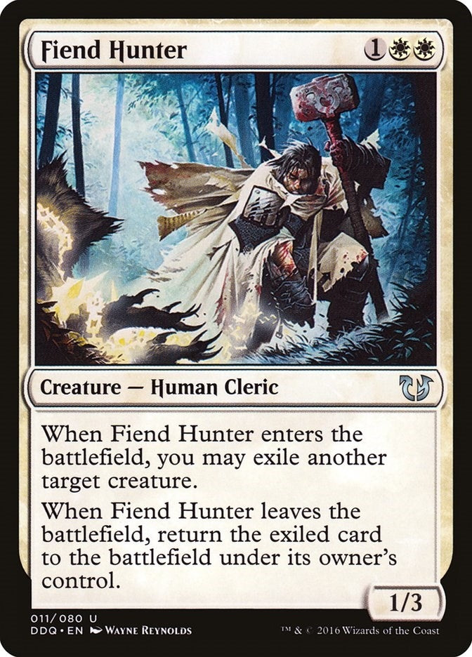 Image for Fiend Hunter (11) (DDQ) - Magic: The Gathering