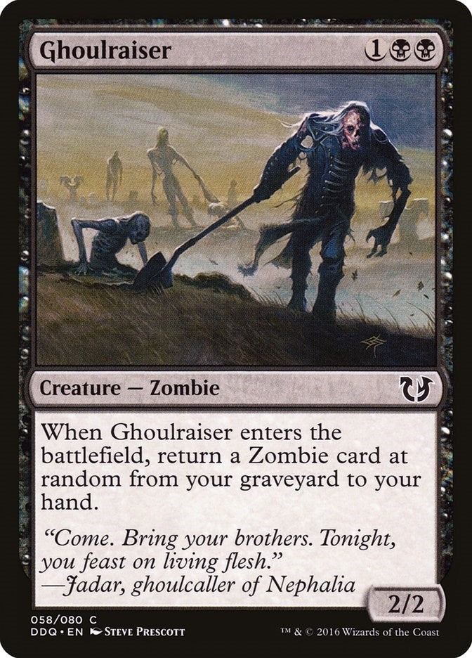 Image for Ghoulraiser (58) (DDQ) - Magic: The Gathering