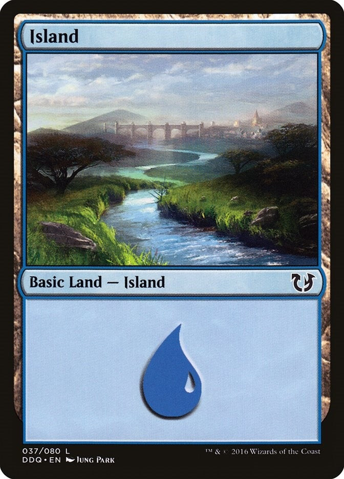 Image for Island (037) (37) (DDQ) - Magic: The Gathering