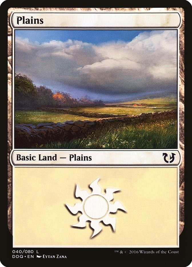 Image for Plains (040) (40) (DDQ) - Magic: The Gathering