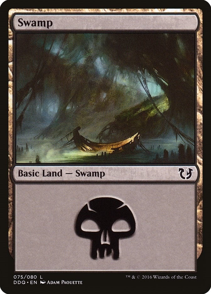 Image for Swamp (075) (75) (DDQ) - Magic: The Gathering
