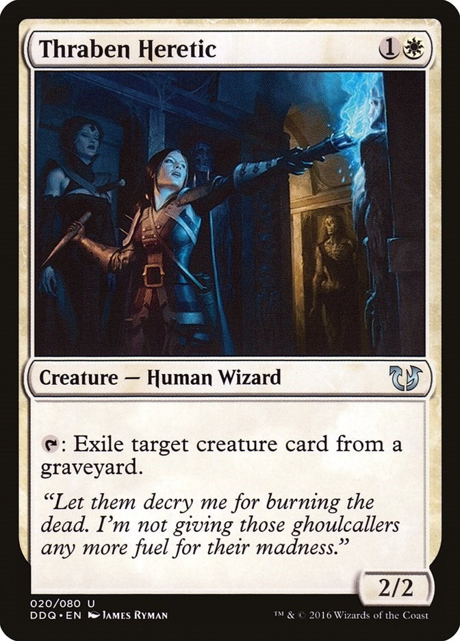 Image for Thraben Heretic (20) (DDQ) - Magic: The Gathering