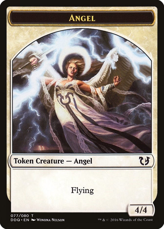 Image for Angel Token (77) (DDQ) - Magic: The Gathering