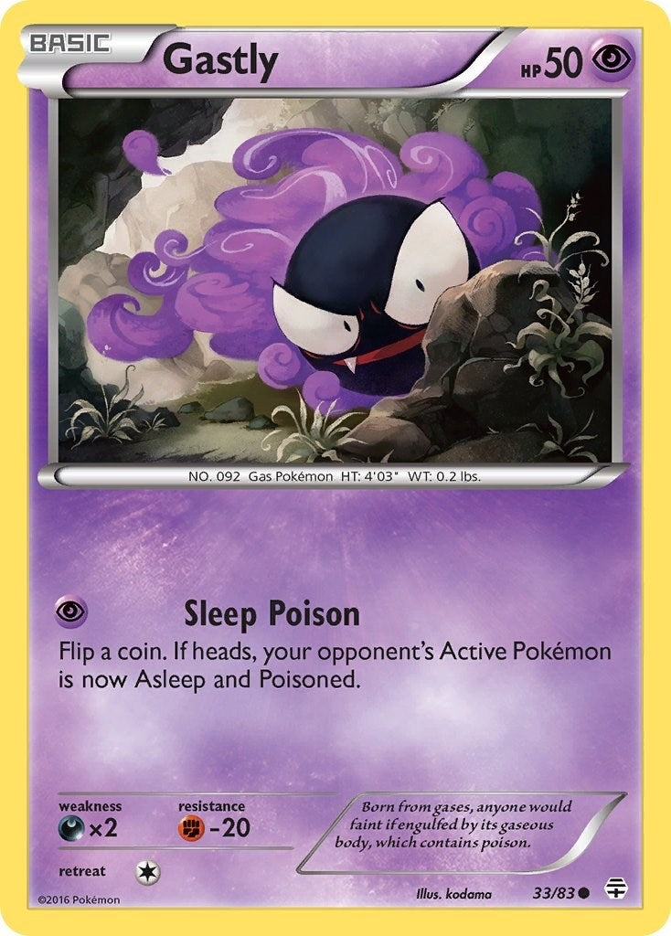 Gastly (33/83) (GEN)