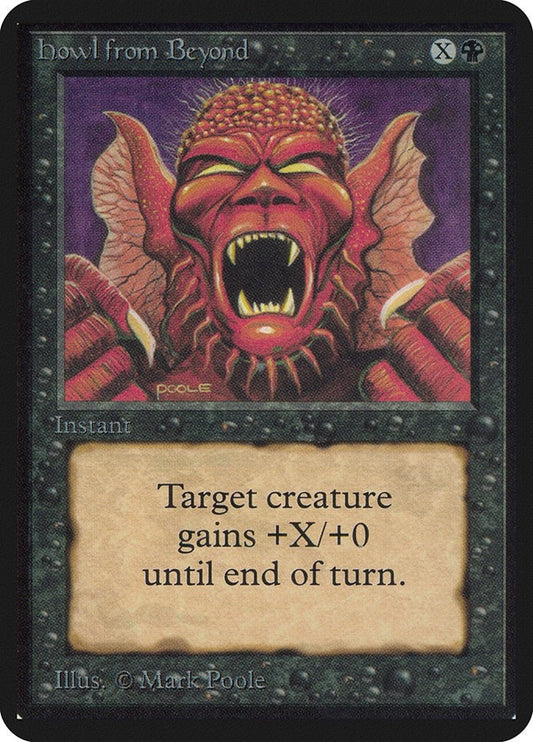 Image for Howl from Beyond (LEA) - Magic: The Gathering