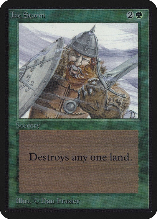 Image for Ice Storm (LEA) - Magic: The Gathering