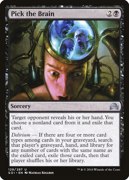 Image for Pick the Brain (129) (SOI) - Magic: The Gathering