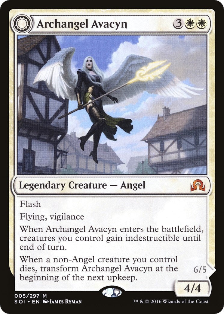 Image for Archangel Avacyn (5) (SOI) - Magic: The Gathering