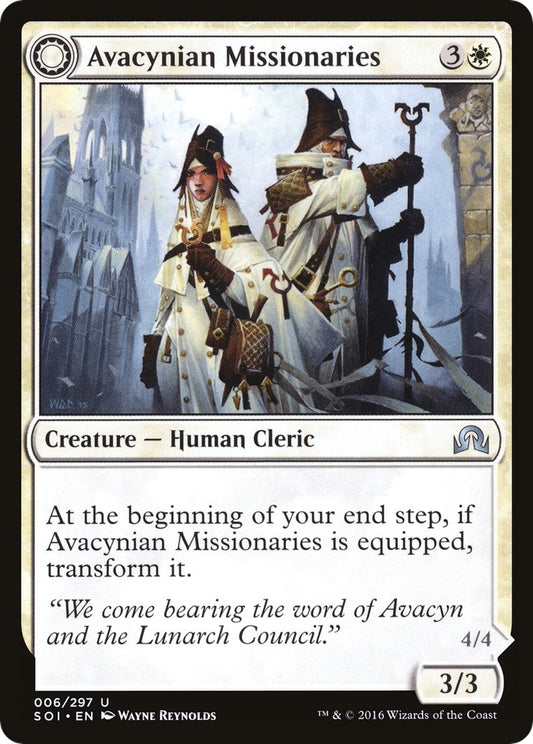 Image for Avacynian Missionaries (6) (SOI) - Magic: The Gathering