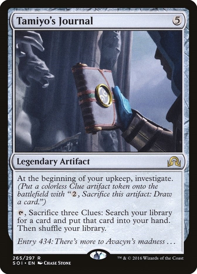 Image for Tamiyo's Journal (Entry 434) (265) (SOI) - Magic: The Gathering