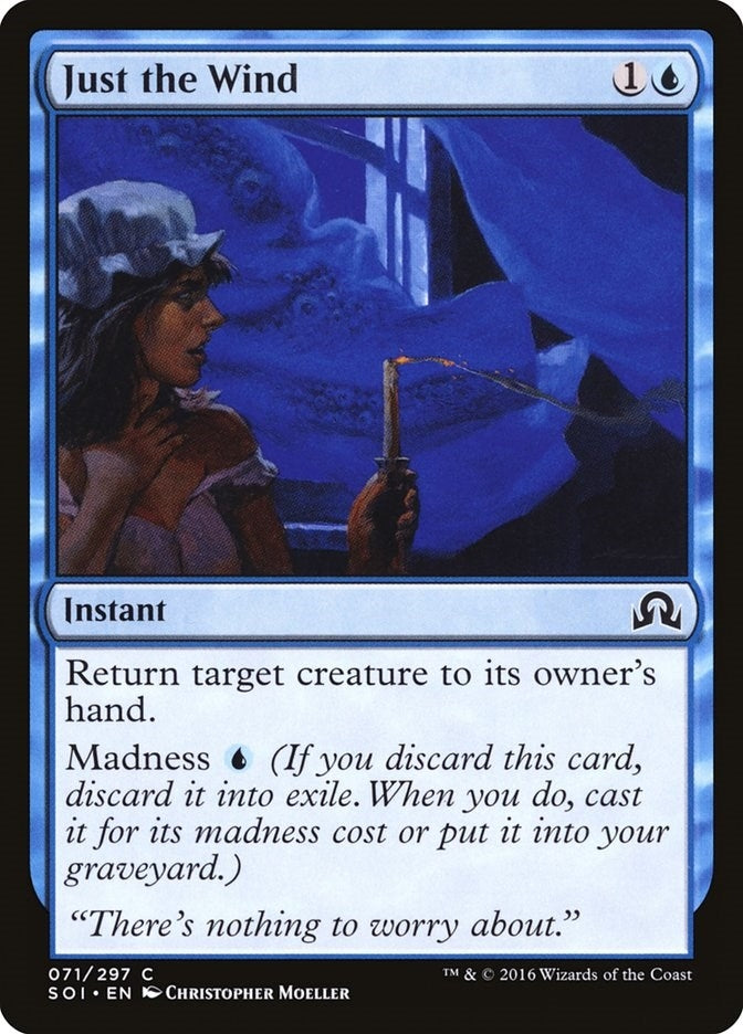Image for Just the Wind (71) (SOI) - Magic: The Gathering