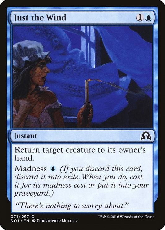 Image for Just the Wind (71) (SOI) - Magic: The Gathering
