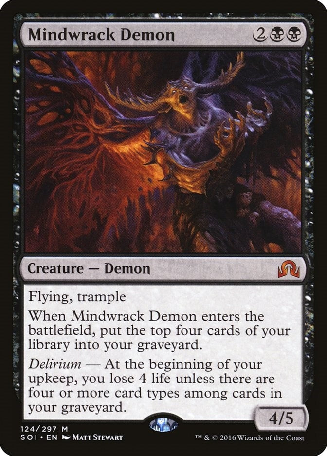 Image for Mindwrack Demon (124) (SOI) - Magic: The Gathering