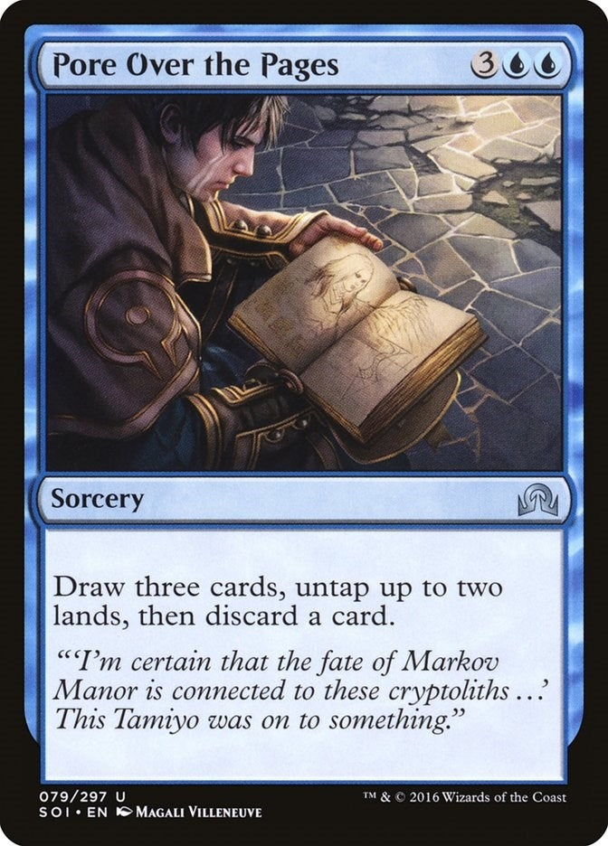 Image for Pore Over the Pages (79) (SOI) - Magic: The Gathering