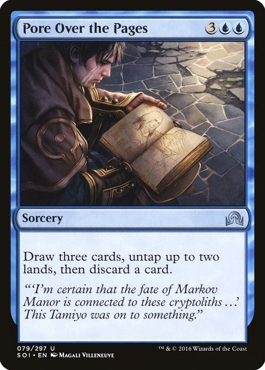 Image for Pore Over the Pages (79) (SOI) - Magic: The Gathering