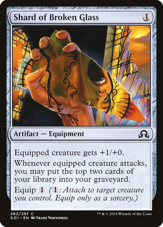 Image for Shard of Broken Glass (262) (SOI) - Magic: The Gathering