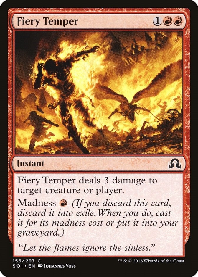 Image for Fiery Temper (156) (SOI) - Magic: The Gathering