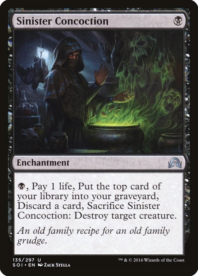 Image for Sinister Concoction (135) (SOI) - Magic: The Gathering