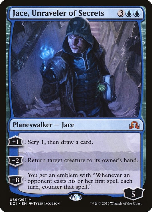 Image for Jace, Unraveler of Secrets (69) (SOI) - Magic: The Gathering