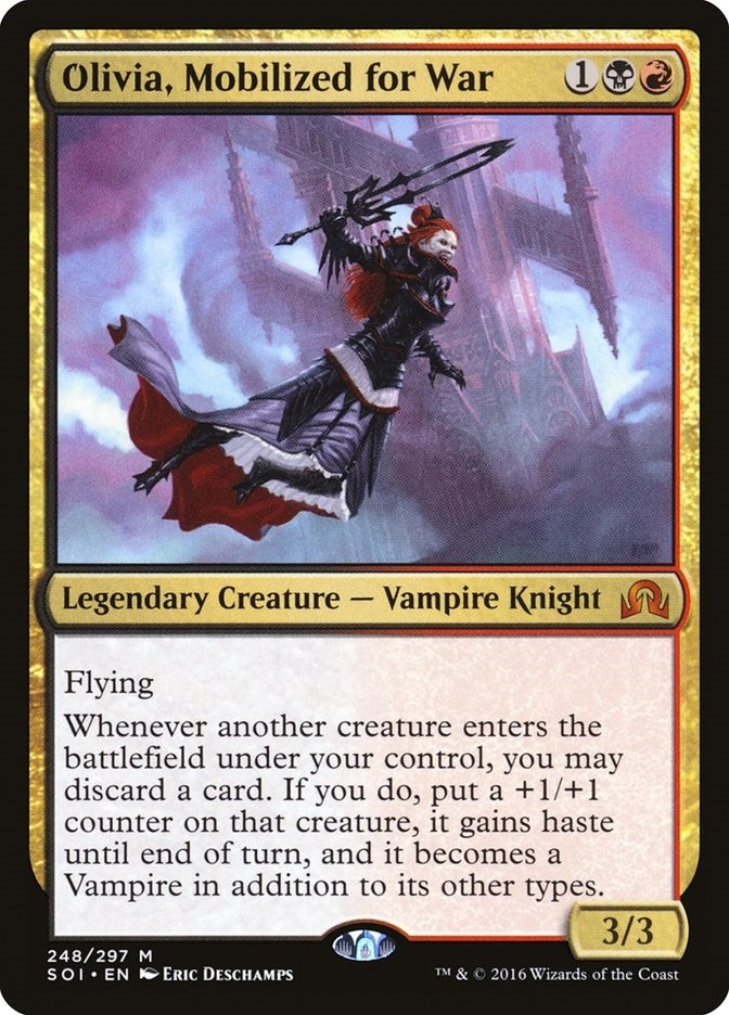 Image for Olivia, Mobilized for War (248) (SOI) - Magic: The Gathering