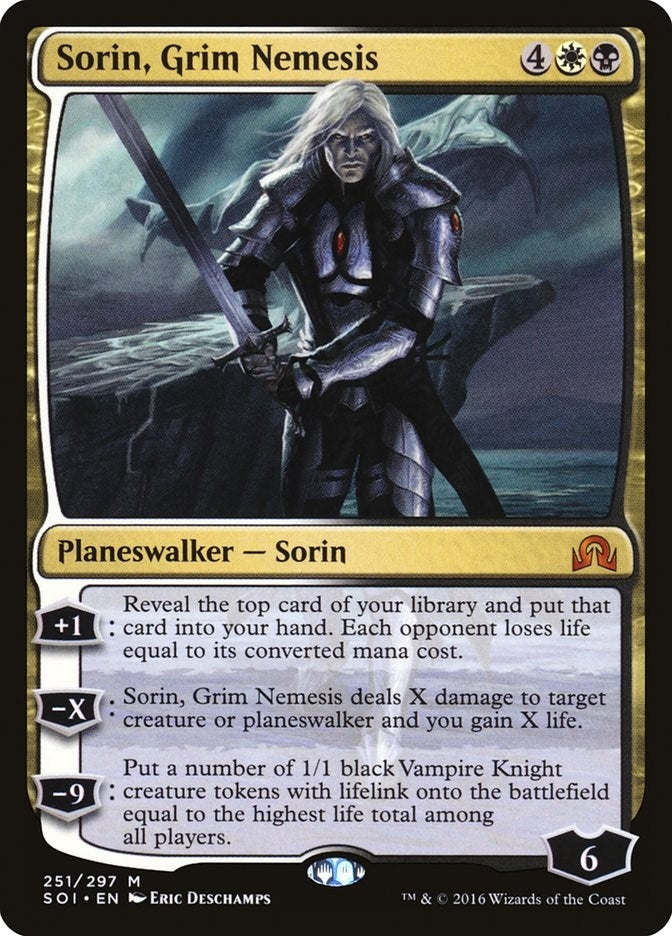 Image for Sorin, Grim Nemesis (251) (SOI) - Magic: The Gathering