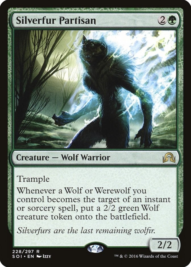 Image for Silverfur Partisan (228) (SOI) - Magic: The Gathering