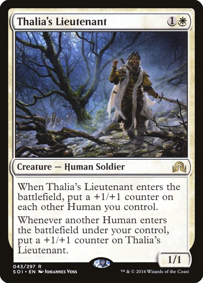 Image for Thalia's Lieutenant (43) (SOI) - Magic: The Gathering