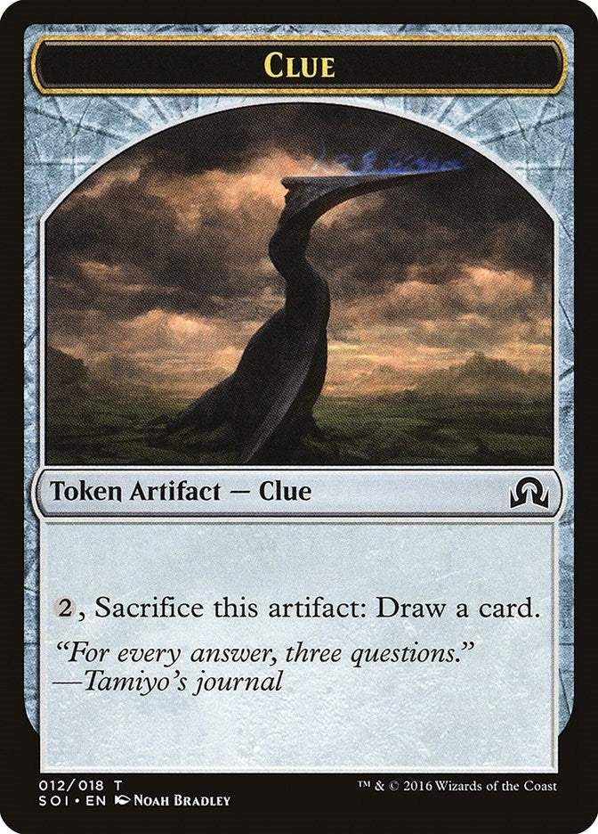 Image for Clue Token (012) (12) (SOI) - Magic: The Gathering