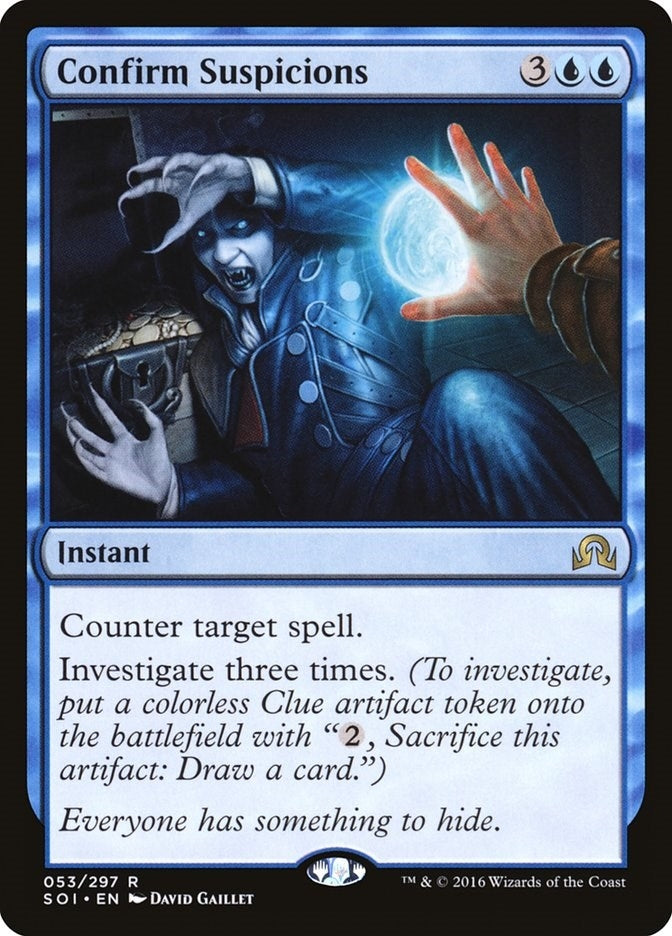 Image for Confirm Suspicions (53) (SOI) - Magic: The Gathering
