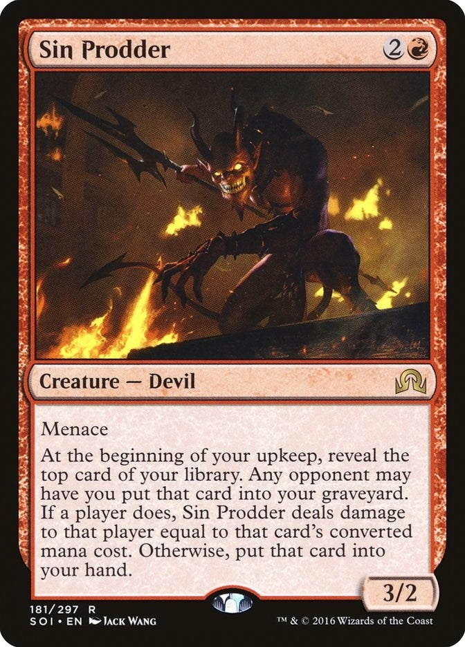 Image for Sin Prodder (181) (SOI) - Magic: The Gathering
