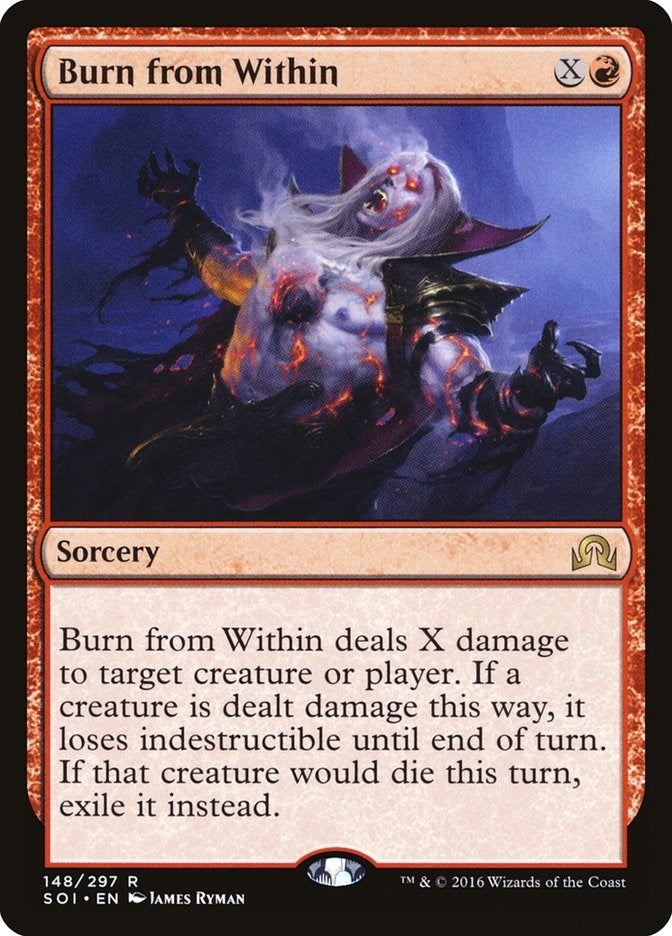 Image for Burn from Within (148) (SOI) - Magic: The Gathering