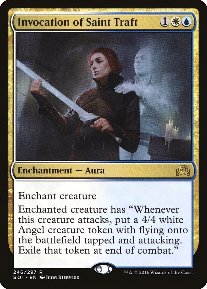 Image for Invocation of Saint Traft (246) (SOI) - Magic: The Gathering