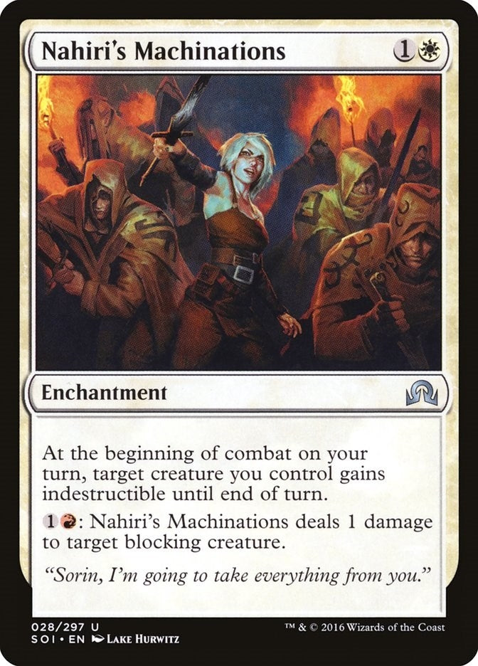 Image for Nahiri's Machinations (28) (SOI) - Magic: The Gathering