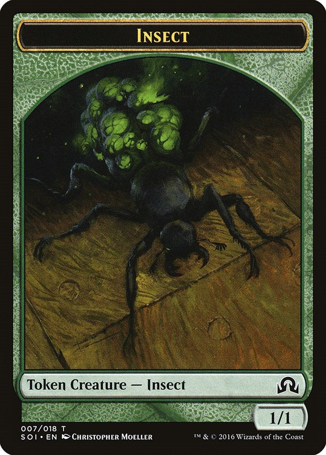 Image for Insect Token (7) (SOI) - Magic: The Gathering