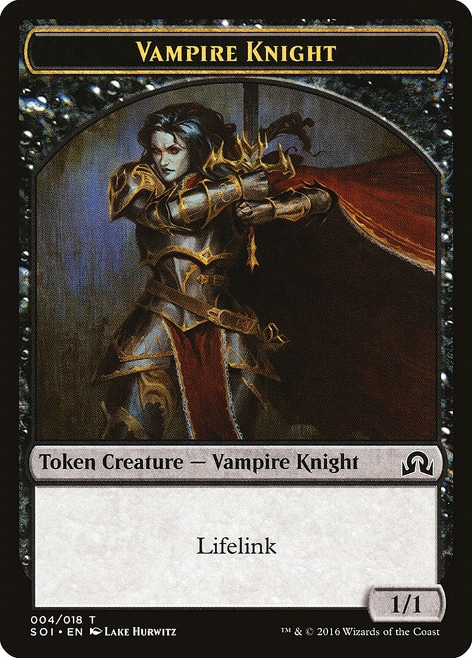 Image for Vampire Knight Token (4) (SOI) - Magic: The Gathering