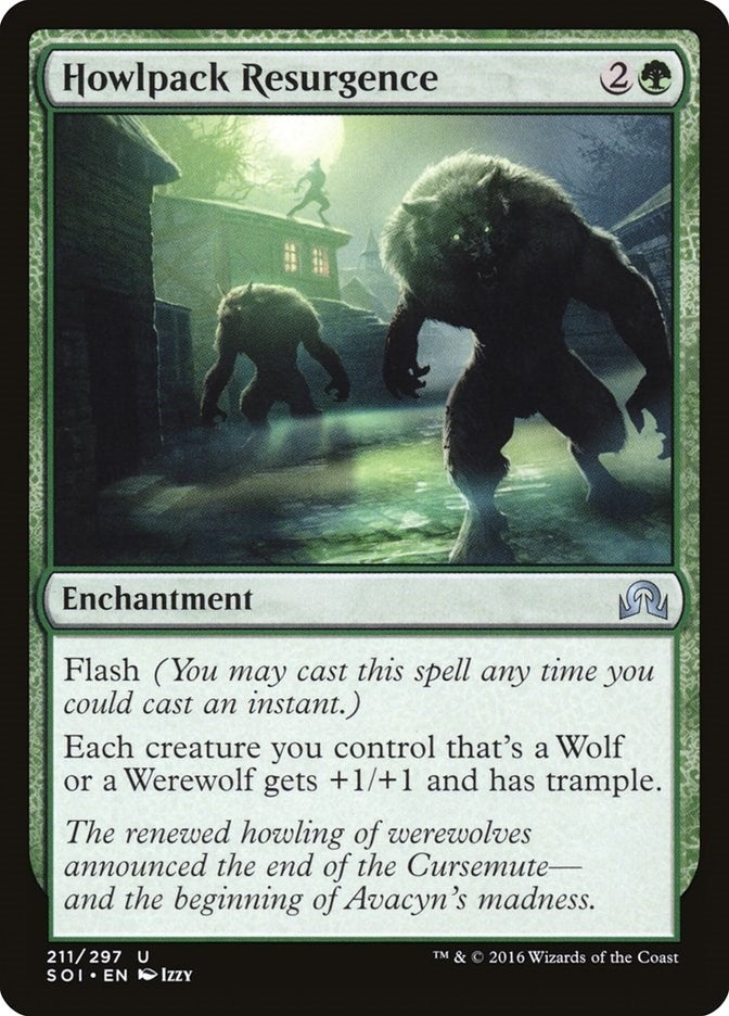 Image for Howlpack Resurgence (211) (SOI) - Magic: The Gathering