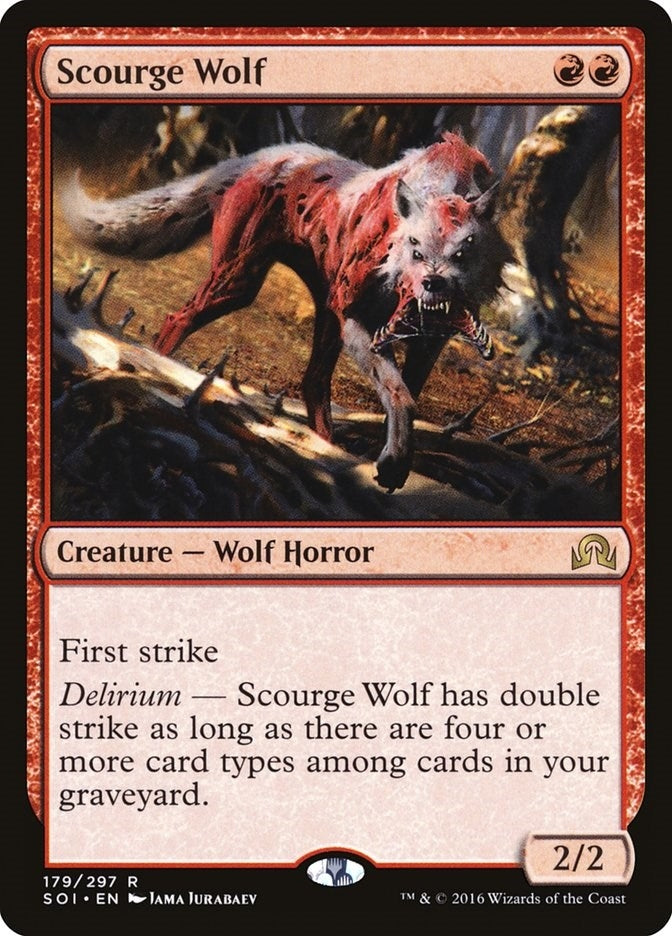 Image for Scourge Wolf (179) (SOI) - Magic: The Gathering
