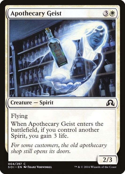 Image for Apothecary Geist (4) (SOI) - Magic: The Gathering
