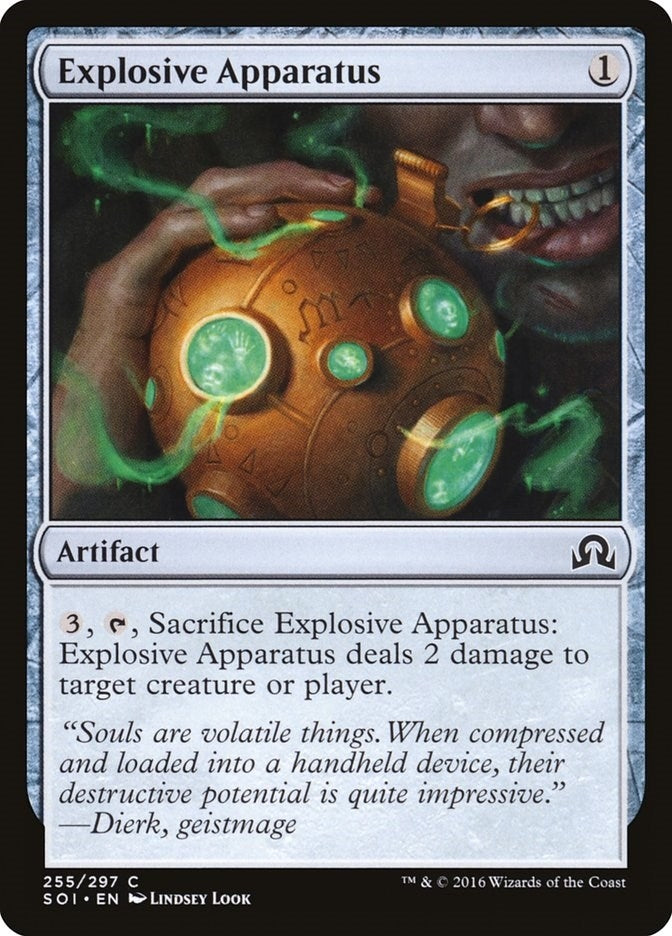 Explosive Apparatus (255) (SOI)